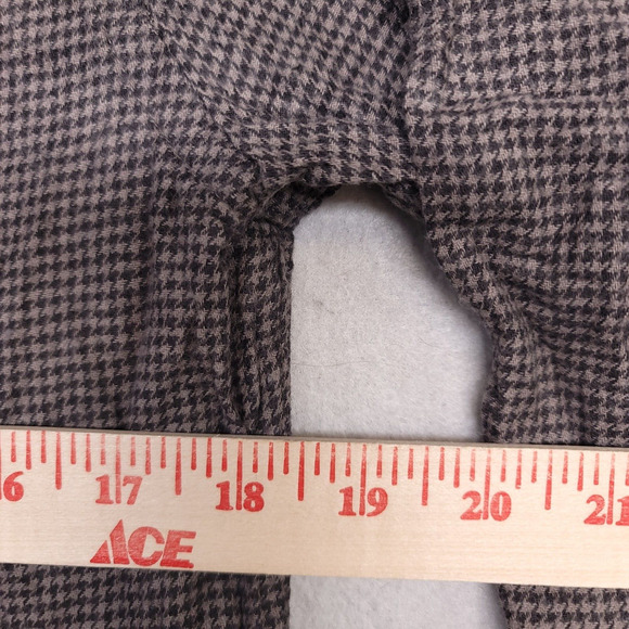 Croft & Barrow Casual Button Up Long Sleeve Shirt Mens Size Medium M Gray - Picture 8 of 10